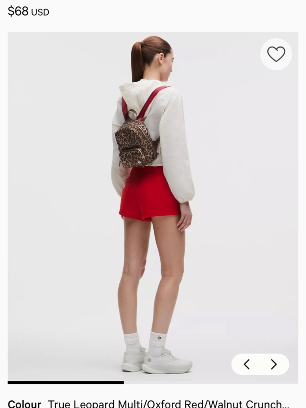 lululemon Everywhere Backpack Mini leopard-print - Picture 4 of 14